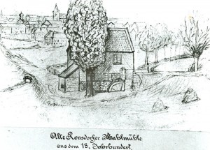 1785 alte Mehlmühle